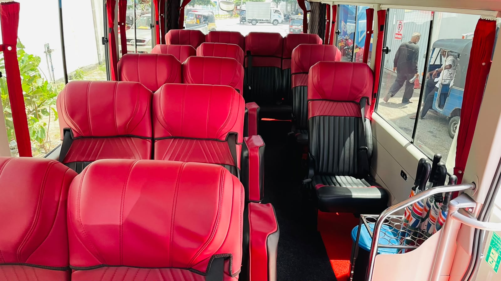 Toyota Coaster Front Cabin